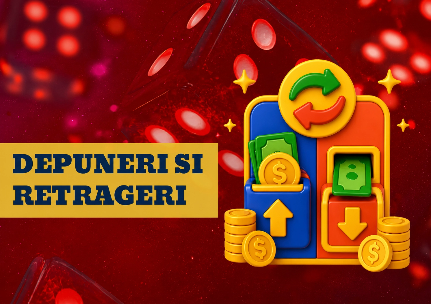 Depuneri și retrageri la top cazinouri online