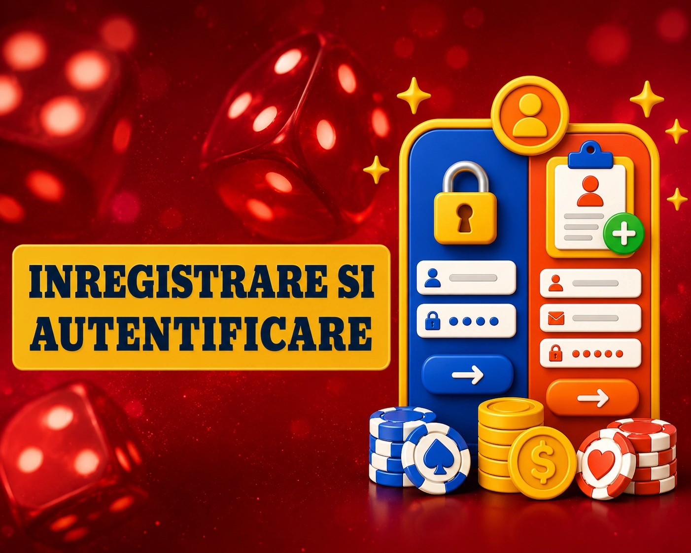 Înregistrare, login și verificarea contului la cazinouri online